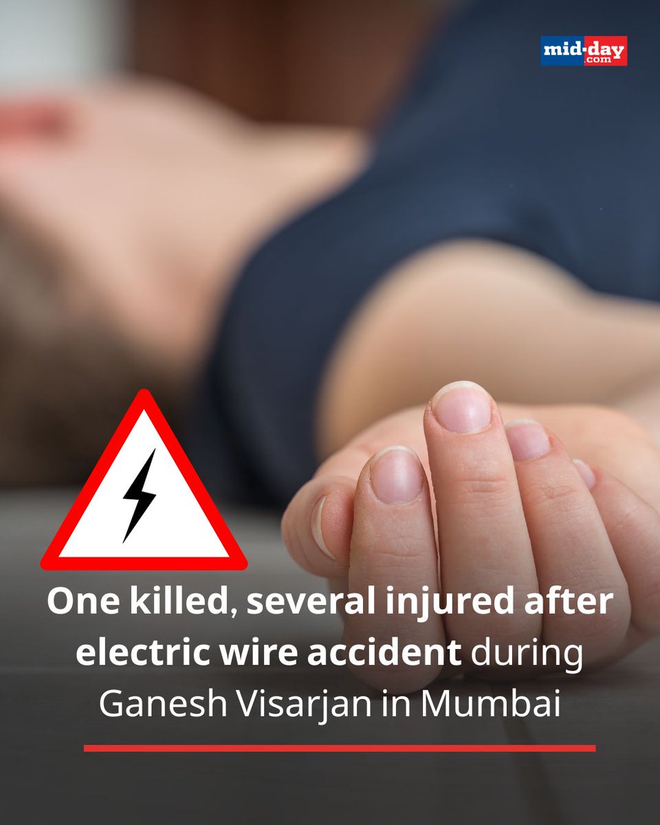 In a tragic incident in Mumbai’s Sakinaka area near Khairani Road’s S.J. Studio, a high-tension wire caused electrocution, leaving five devotees seriously injured.

While one of the victims succumbed to his injuries, the remaining four are in critical condition and are currently