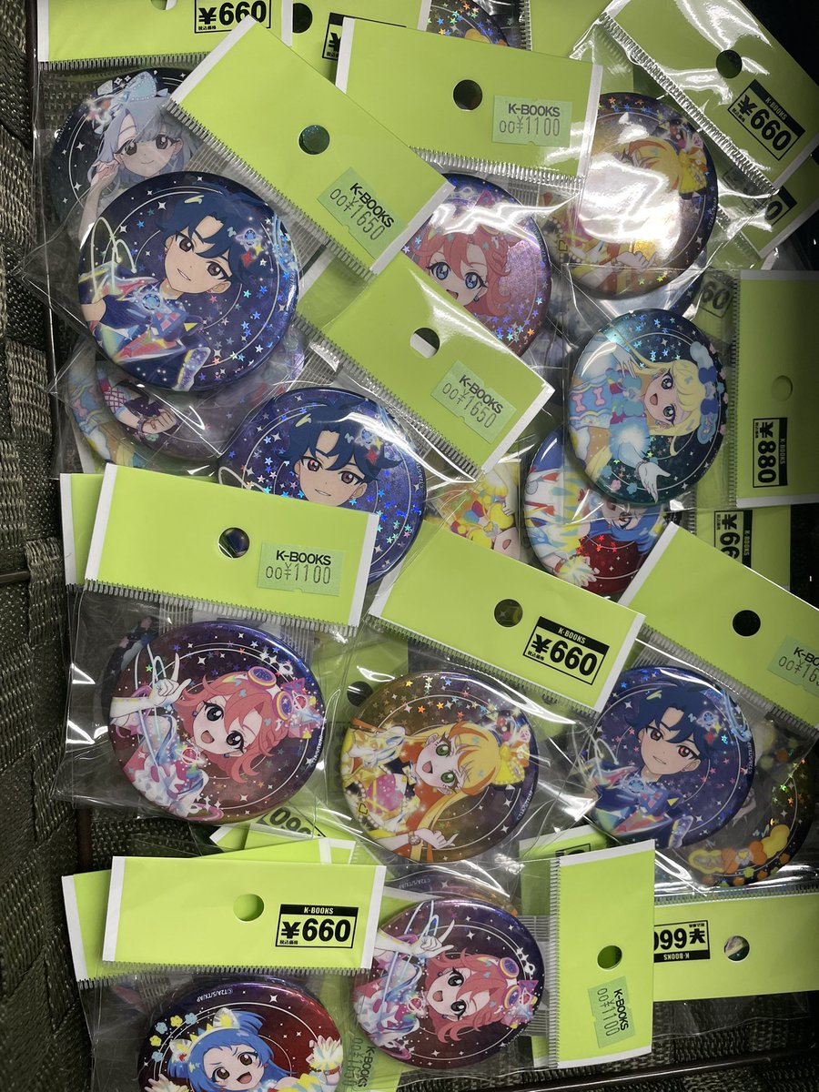 入荷情報】 ひみつのアイプリ POP UP SHOP 有楽町マルイ 缶バッジ