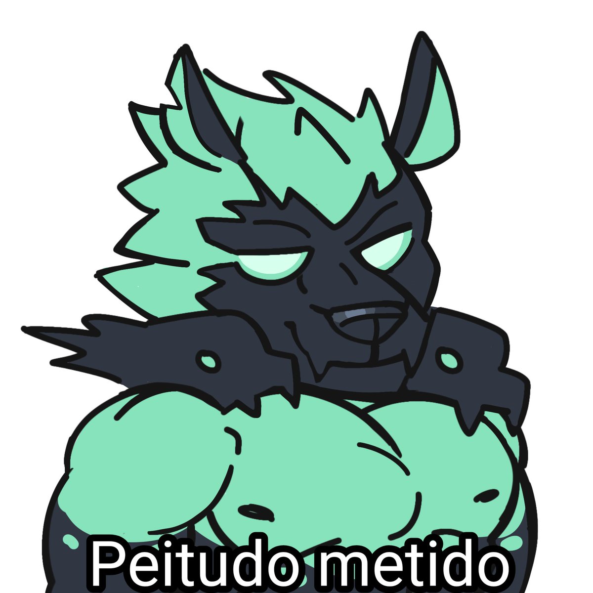 He is so peitudo metido