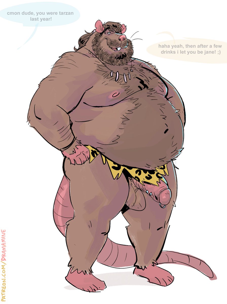 tarzan's revenge 💪🐭🐀🌿🐯