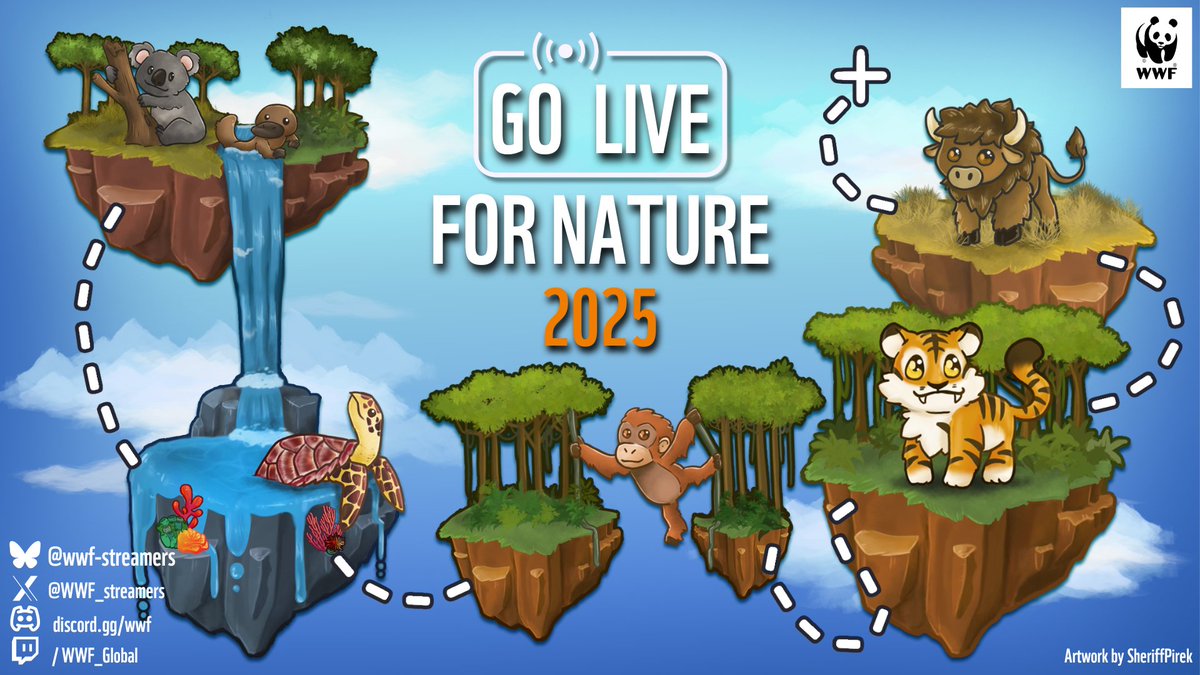 Go Live for Nature kicks off TODAY on National Threatened Species Day 🌏It’s a time to reflect on the wildlife we’ve lost and take urgent action to protect what remains. Step up with #GoLiveForNature to support conservation efforts 💪 tiltify.com/wwf/go-live-fo…