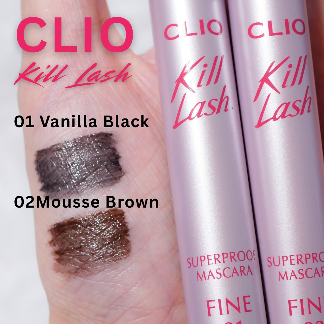 ar1_cosme's tweet image. CLIO様よりいただきました

キルラッシュスーパープルーフマスカラ ファイン

全2色
01 バニラブラック
02 ムースブラウン

ひと塗りでまつ毛の根元からスッと持ち上がるようにカール👀

元からまつげのボリュームがあるタイプの目に見えるの✨

#PR #CLIO #マスカラ #キルラッシュマスカラファイン