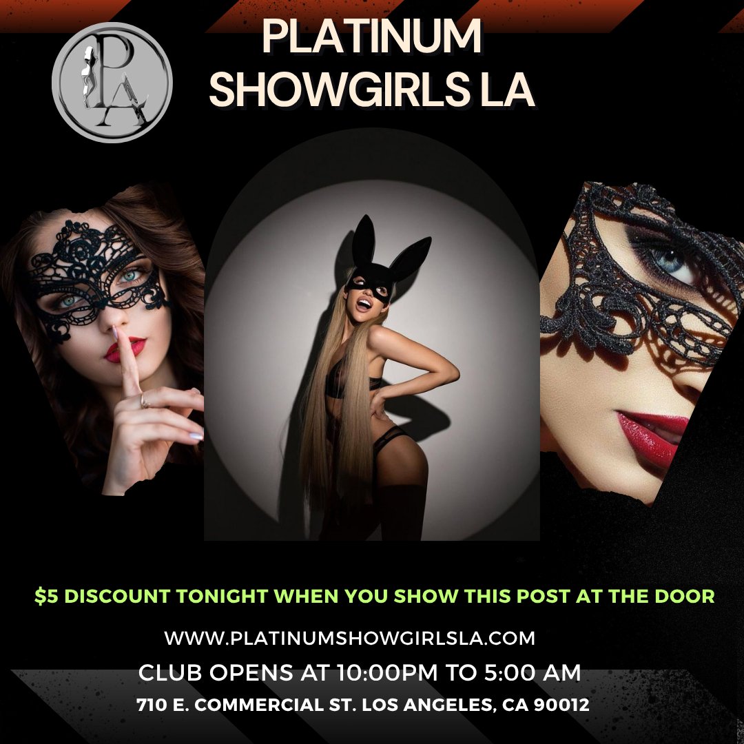 A discount at the door tonight for my friends here on X :)
Just show the door person this post and pay $15 admission tonight!