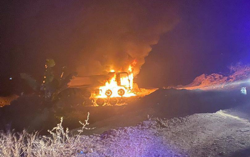 ❗️A truck was attacked by an Israeli drone in Tyre. Casualties reported