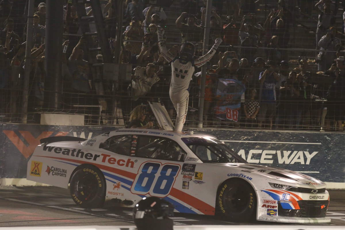 Joseph Srigley (@joe_srigley) on Twitter photo TIME BETWEEN NXS DEBUT AND WIN #10
0Y, 11M, 22D - Connor Zilisch
1Y, 4M, 4D - Jack Ingram
1Y, 7M, 3D - Sam Ard
1Y, 8M, 7D - Ty Gibbs
1Y, 10M, 9D - Christopher Bell
2Y, 7M, 2D - Chase Briscoe
3Y, 0M, 4D - Dale Earnhardt, Jr.
3Y, 2M, 21D - Tommy Ellis
#NASCAR | 📸: <a href="/JoshCalloni/">Josh Calloni</a> TIME BETWEEN NXS DEBUT AND WIN #10
0Y, 11M, 22D - Connor Zilisch
1Y, 4M, 4D - Jack Ingram
1Y, 7M, 3D - Sam Ard
1Y, 8M, 7D - Ty Gibbs
1Y, 10M, 9D - Christopher Bell
2Y, 7M, 2D - Chase Briscoe
3Y, 0M, 4D - Dale Earnhardt, Jr.
3Y, 2M, 21D - Tommy Ellis
#NASCAR | 📸: <a href="/JoshCalloni/">Josh Calloni</a>