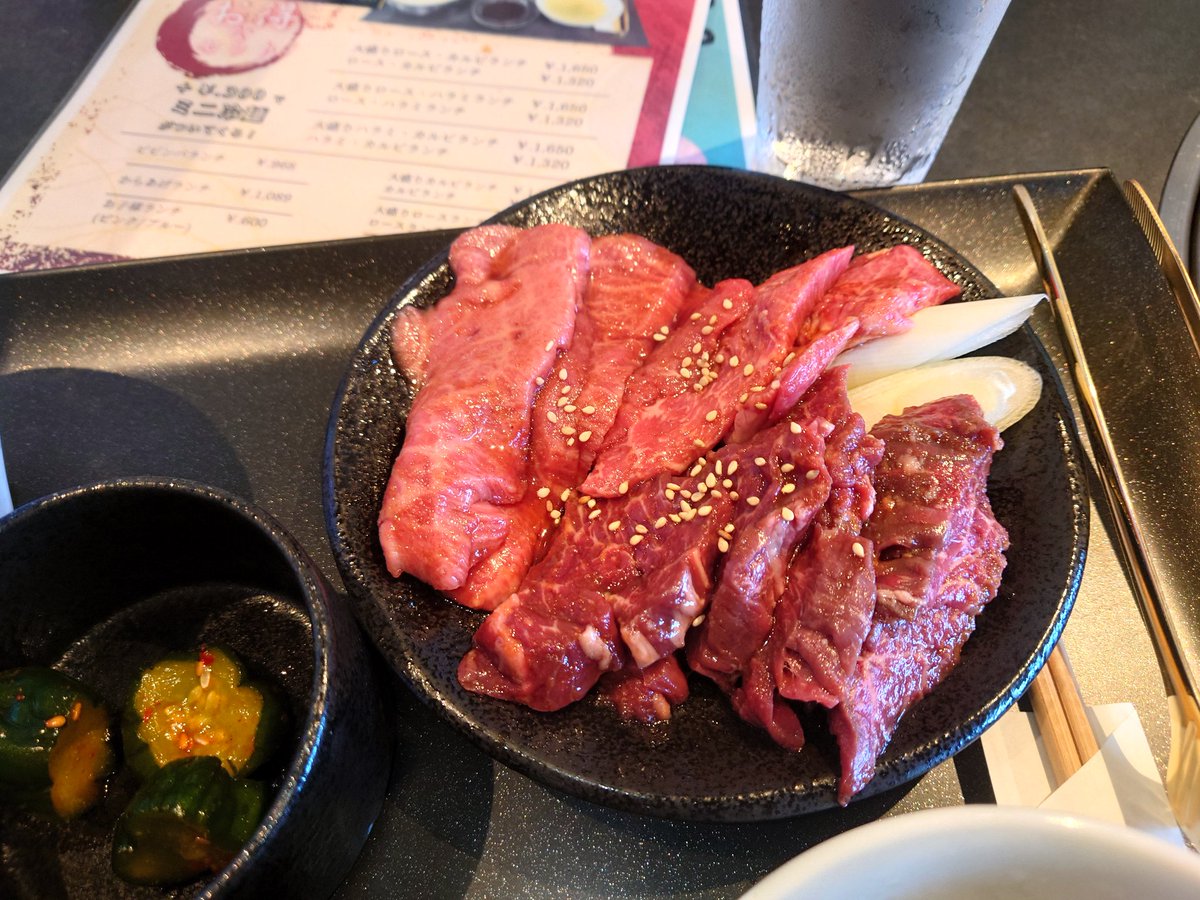 ulmong's tweet image. 地元に良い焼肉屋ができて嬉しい♪