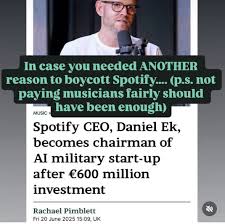 WudRecords's tweet image. Here's the #LatestNews. 😎

Click -&amp;gt; wudrecords.co.uk/news/wud-recor…

#BoycottSpotify #EthicalStreaming #IndieArtistsUnite #FairRoyalties #SupportBandcamp #ArtistsFirst #FakeStreams #AIwarfare #Payola #RoyaltyTheft #StopStreamingExploitation #LeaveSpotify #StreamingJustice #RightToBePaid
