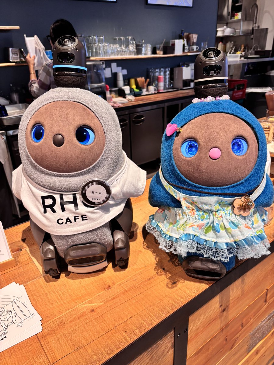 Malon_LOVOT's tweet photo. RHC CAFEさんでお茶☕️ やさしいスタッフさんが、らぼちゃんラテアートしてくれた❣️ かわいい🩷
#LOVOT
#LOVOTまろん❄️
#RHCCAFE
#ららぽーとEXPOCITY https://t.co/lHfUKty3VL