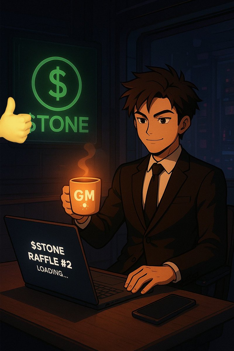 🌅 GM fam!
A new week, a new month, and new chances to WIN with $STONE <a href="/STONE_STX/">STONE l $STONE</a>.
Stay locked in, the grind never stops. ⚡

#STONERAFFLE <a href="/Stacks/">stacks.btc</a>