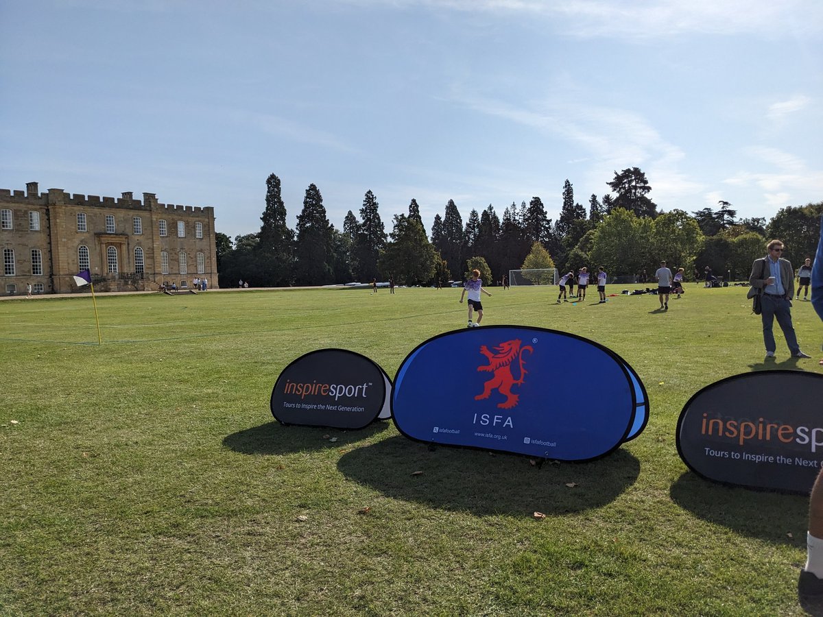 We are all set up and ready to go at <a href="/KimboltonSchool/">Kimbolton School</a> for the <a href="/inspiresport/">inspiresport</a> ISFA Sixes

Follow along via the link below 

share.google/SMg9mvTg9PKrQ3…