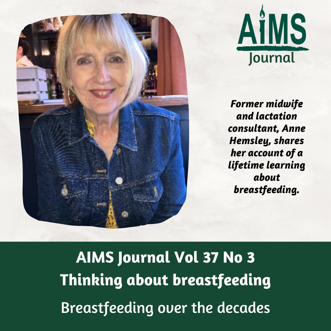 Breastfeeding over the decades
Former midwife and lactation consultant, Anne Hemsley, shares her account of a lifetime learning about breastfeeding.
aims.org.uk/journal/item/l…