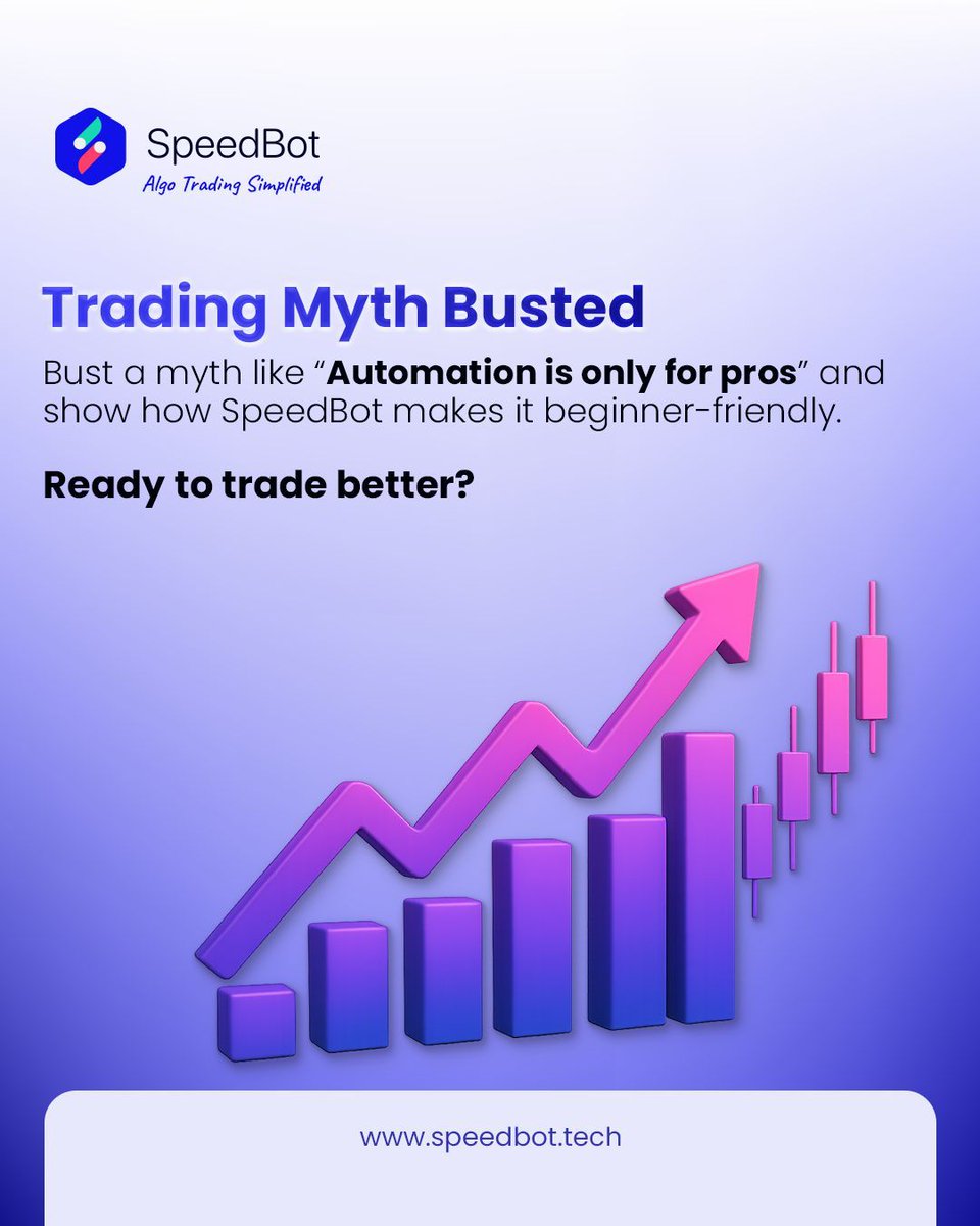 SpeedbotT's tweet photo. Think trading automation is too complex? Time to bust that myth with SpeedBot.
.
.
#Equity #investments #intraday #Target #StockToWatch #NIFTYIT #StockMarkets #ETMarkets #investments #equity #intraday #NSDL #vodafoneidea #GMDC #speedbot https://t.co/9NnhS1owlr