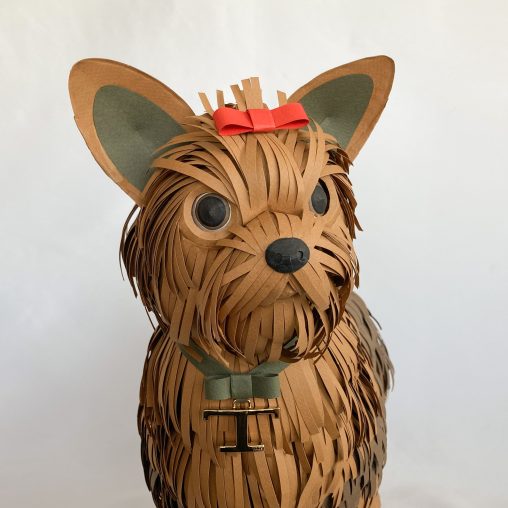 Mihoome_akiyama's tweet photo. 🐾 Yorkshire Terriers at TOD’S TERRAZZA 🐾
Made to match the brand’s world view—each strand of fur crafted from paper. 📸
#papercraft #paperart #papersculpture #installationartist #yorkshireterrier #cansonpaper #tods https://t.co/eOCtdP1IXu