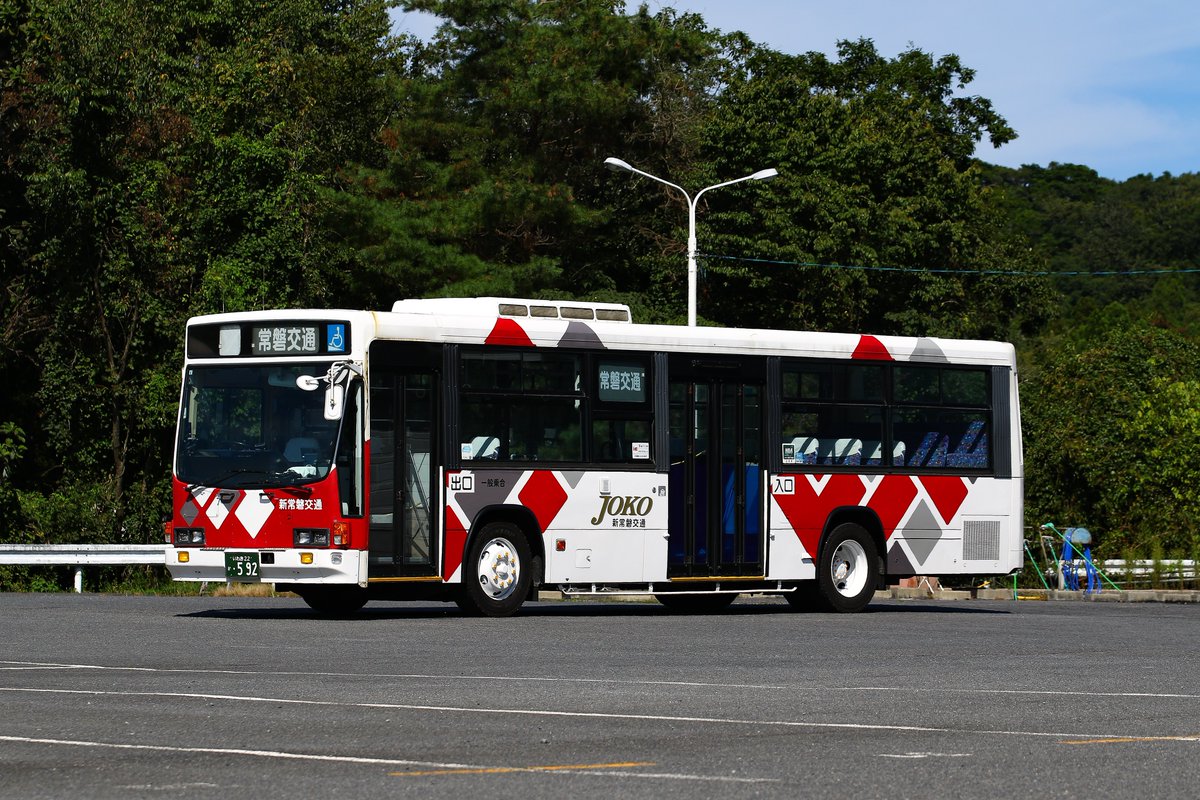 PJ_AA179's tweet photo. 9/6
新常磐交通　592
(KC-LV280N)
#592で往く晩夏の磐城巡り

昨日は新常磐唯一のワンステキュービックを起用した貸切を主催させていただきました！
参加者のみなさまありがとうございました🙇‍♂️ https://t.co/8sYT9qO4xt