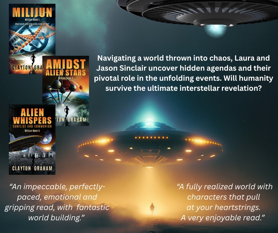 START THIS WONDERFUL SCI-FI SERIES WITH A HEART-POUNDING ADVENTURE  mybook.to/MILJN“I wouldn't only recommend this for science fiction fans but also for any reader of any genre.” #scifi #ian1 #ebooks #kindle #IARTG #SFF #books