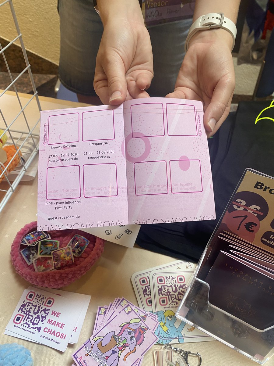 quest_crusaders's tweet image. Get your BronyPassport! Today for only 1 € at @gala_con