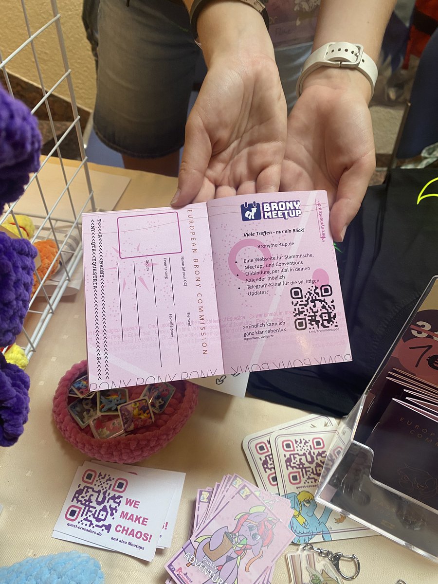 quest_crusaders's tweet image. Get your BronyPassport! Today for only 1 € at @gala_con