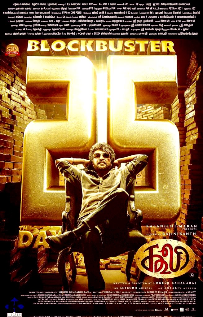 Rajini Vasu USA (@gvdev2000) on Twitter photo Golden 25 days…❤️❤️🔥🔥
#Coolie #Thalaivar #SuperstarRajinikanth #Rajinikanth #DallasFDFS #ThalaivarFansUSA #25YearsOfThalaivarFans
<a href="/rajinikanth/">Rajinikanth</a> <a href="/Dir_Lokesh/">Lokesh Kanagaraj</a>
<a href="/iamnagarjuna/">Nagarjuna Akkineni</a> <a href="/nimmaupendra/">Upendra</a> @SunPictures <a href="/PrathyangiraUS/">Prathyangira Cinemas</a> <a href="/Hamsinient/">Hamsini Entertainment</a> <a href="/latharajnikanth/">latharajinikanth</a> <a href="/soundaryaarajni/">soundarya rajnikanth</a> <a href="/ash_rajinikanth/">Aishwarya Rajinikanth</a> Golden 25 days…❤️❤️🔥🔥
#Coolie #Thalaivar #SuperstarRajinikanth #Rajinikanth #DallasFDFS #ThalaivarFansUSA #25YearsOfThalaivarFans
<a href="/rajinikanth/">Rajinikanth</a> <a href="/Dir_Lokesh/">Lokesh Kanagaraj</a>
<a href="/iamnagarjuna/">Nagarjuna Akkineni</a> <a href="/nimmaupendra/">Upendra</a> @SunPictures <a href="/PrathyangiraUS/">Prathyangira Cinemas</a> <a href="/Hamsinient/">Hamsini Entertainment</a> <a href="/latharajnikanth/">latharajinikanth</a> <a href="/soundaryaarajni/">soundarya rajnikanth</a> <a href="/ash_rajinikanth/">Aishwarya Rajinikanth</a>