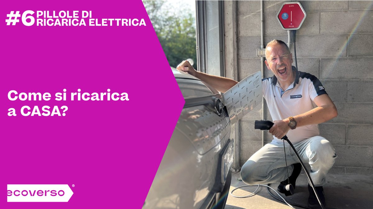 ecoverso's tweet photo. L’imminente arrivo dei nuovi ecoincentivi statali sta portando moltissimi italiani ad informarsi meglio in merito al funzionamento delle auto elettriche.

Una delle domande più comuni è: COSA DEVO FARE PER RICARICARLA A CASA?

Lo vediamo in questo video:

https://t.co/ChY2eMp4nj https://t.co/9rcw91cMaq
