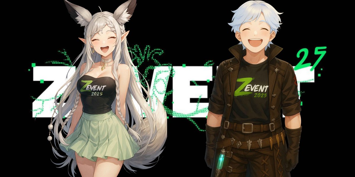 TNoizette_VT's tweet photo. Bonjour tout le monde, 
Aujourd'hui c'est le live spécial ZEVENT avec Evoly_Shiny.
Le stream débutera a 13h !!! https://t.co/ctMwzwRyBT