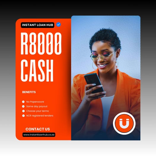 InstantLoan_Hub's tweet photo. No queues. No stories. Just money when you really need it. Get up to R8,000
How it works:
✅ 600+ credit score
✅ Instant approval
✅ Same-day payout
✅ You choose your own terms
Apply now: https://t.co/s7cdgPR5MZ
#InstantLoanHub #NoPaperwork #MzansiMoney https://t.co/3Xz5NtmoHY