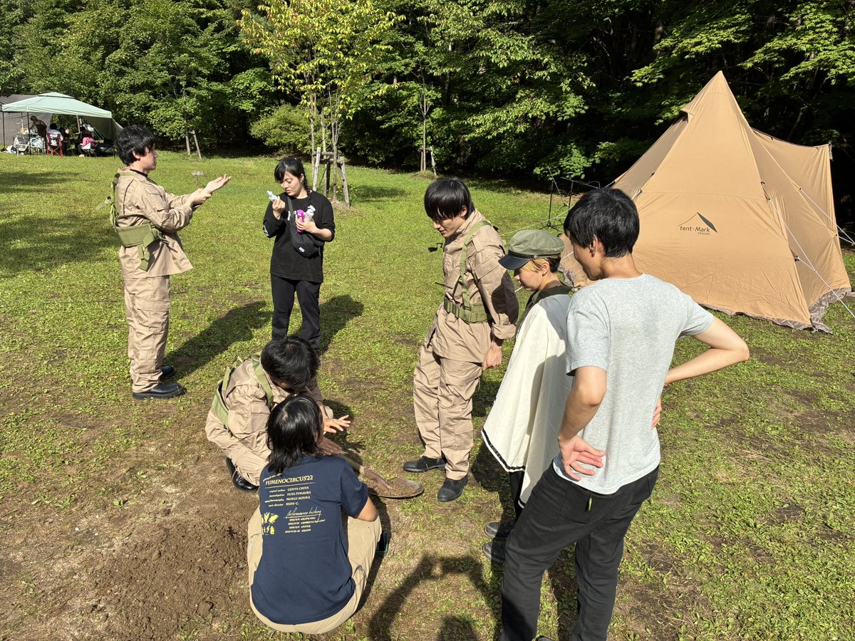 焚き火おじさん、猪股五郎、遊罠坊、 tweet media