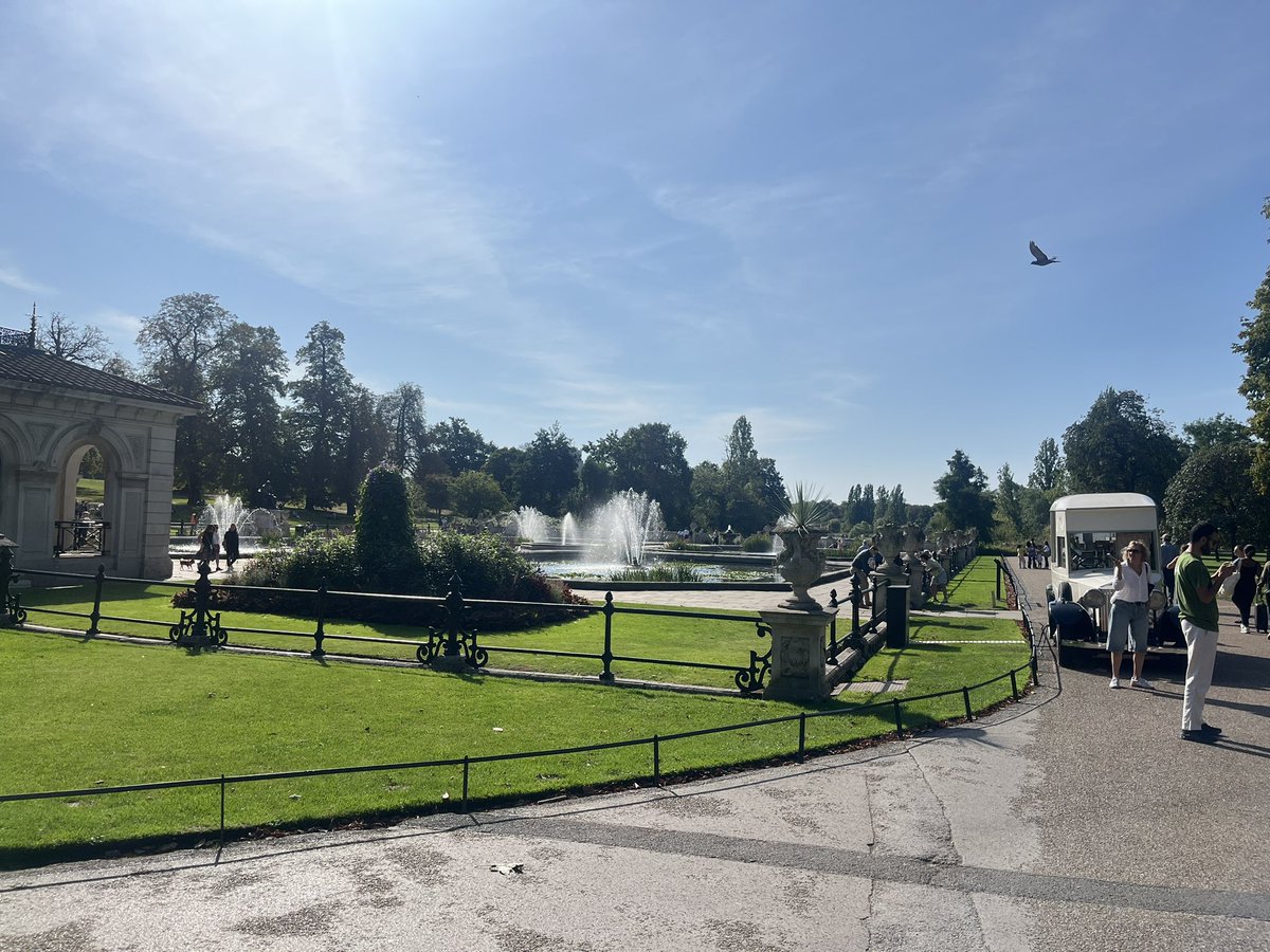 Still summer in the park- just about