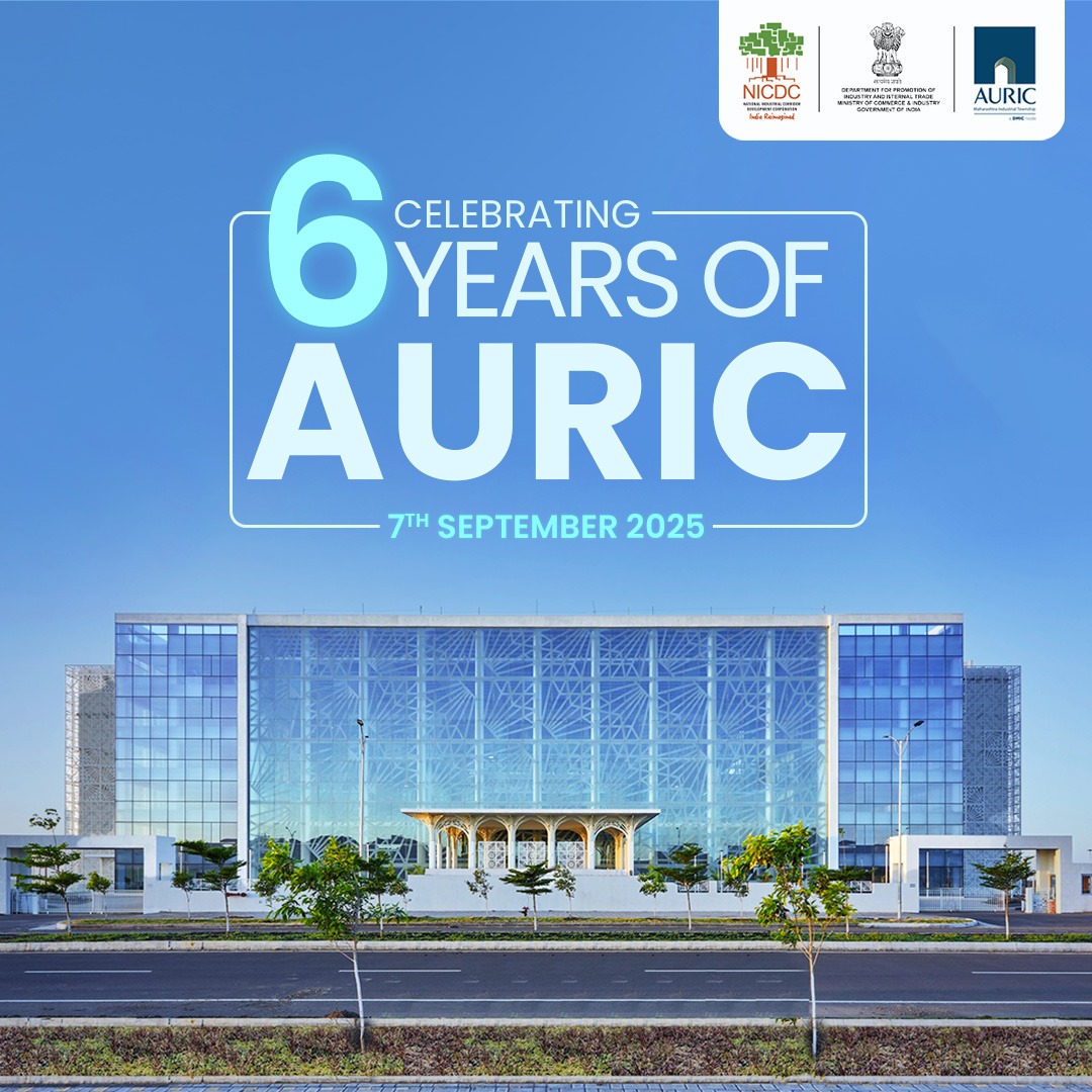Today, we celebrate the 6th anniversary of <a href="/AURICCity/">Auric</a>, a milestone in the Delhi-Mumbai Industrial Corridor (#DMIC) journey. The story began with the foundation stone being laid by Hon'ble PM Shri <a href="/narendramodi/">Narendra Modi</a> on 7th September 2019.