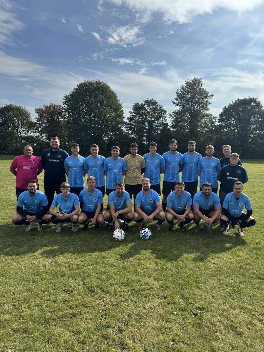 forzaashby's tweet image. Ashby FC 25/26 Matchday 1 squad. 
New Home and Away kits sponsored by Sean Ricketts @ SRQES LTD
#UTA🇧🇼🐶