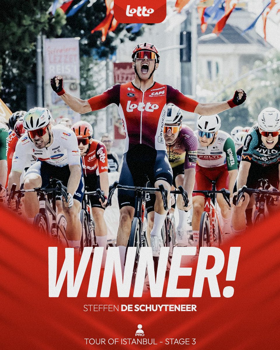 What a way to end the Tour of Istanbul! 🤩 Mauro Cuylits claims the overall victory, while Steffen De Schuyteneer takes the win in the final stage! 🚀🏆