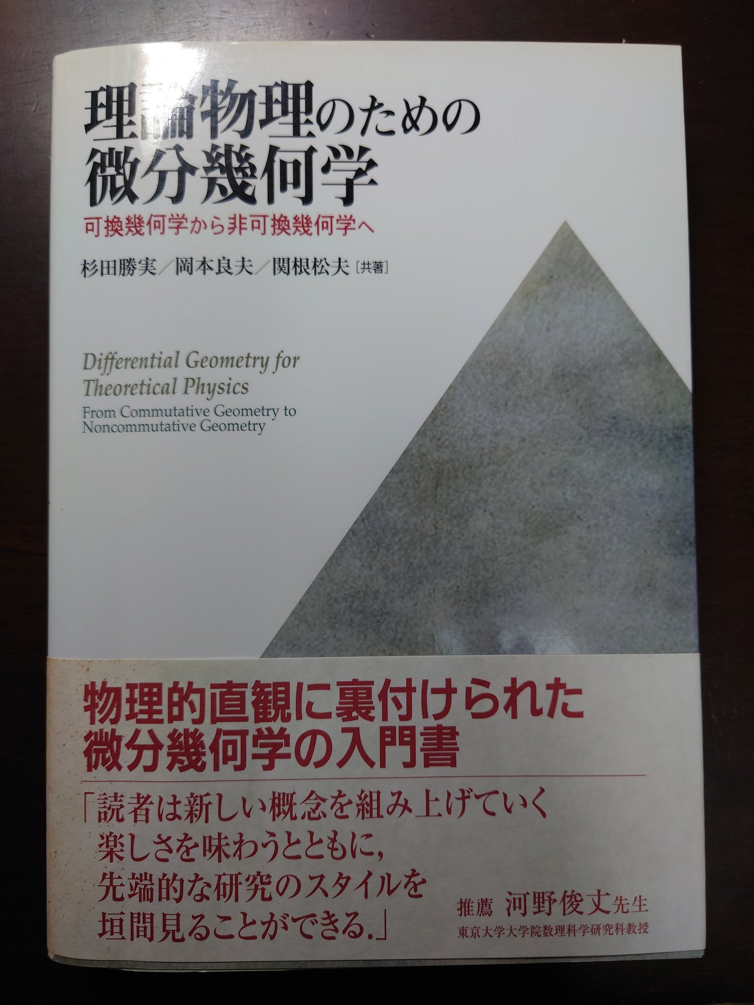 理論物理のための微分幾何学 可換幾何学から非可換幾何学へ  /森北出版/杉田勝実（単行本（ソフトカバー）） 理論物理のための 微分幾何学 - 可換幾何学から非可換幾何学へ