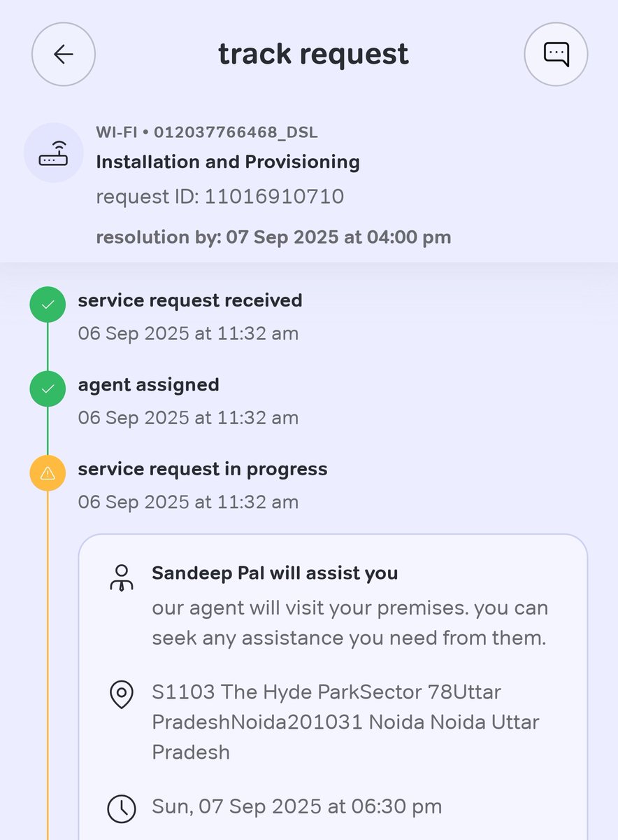 gaurav6875's tweet photo. @airtelindia Pathetic customer service, useless executives handling client queries...they only believe in deferring the complaints, absolutely no intent to resolve client queries.
Compain # https://t.co/geEzNzmKeZ