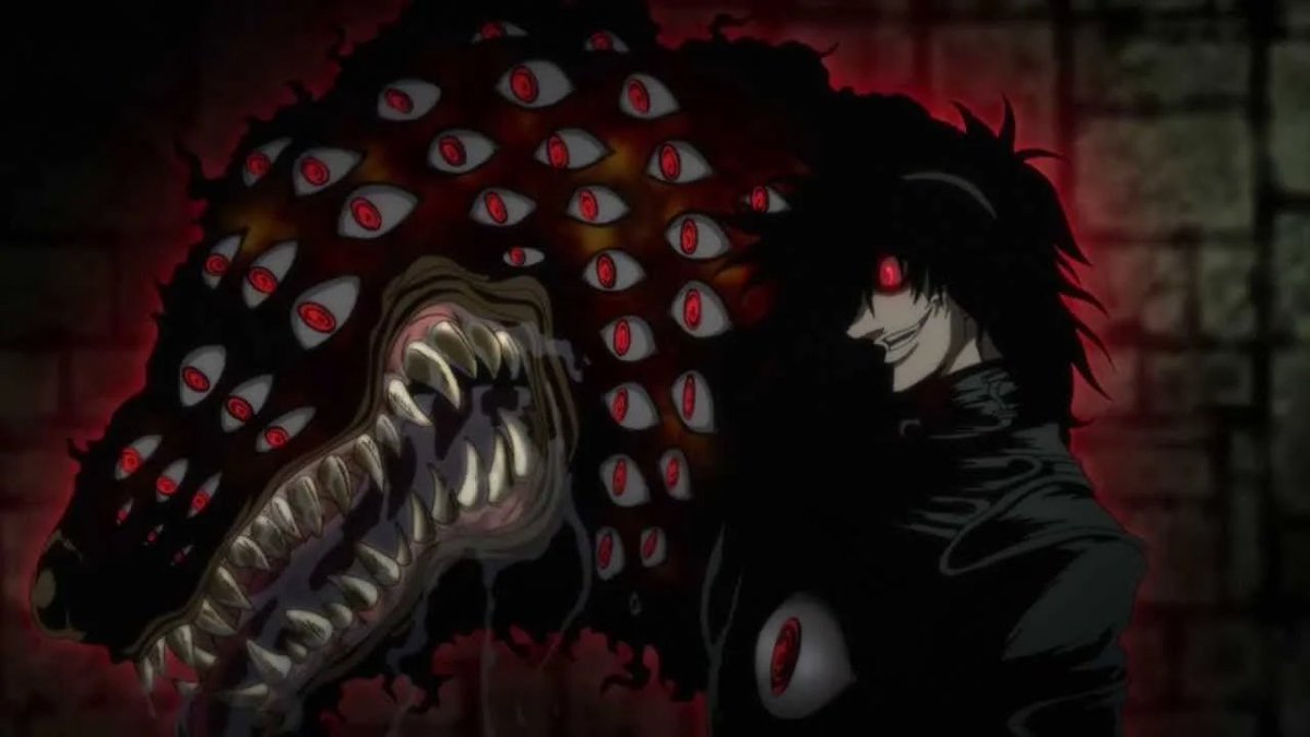 Wife just asked me to restart Hellsing Ultimate so she can finally watch it with me! She asks, “So is Arucard a detective?” I go, “yep… sure is.”

Let’s see how my true crime loving wife reacts to Arucard’s “detective skills”.