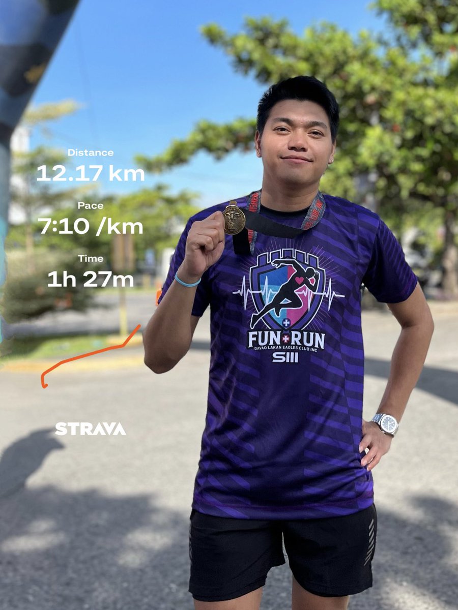 markussalarda's tweet photo. eyy, first official fun run! 🏃💨

sa kadugay sigeg plano ug apil, naka-join ra gyud sa wakas.

onto the next—siguro kanang medyo layo2x na nga distance, maybe 21k? 😅 https://t.co/KEAnRacnZ9