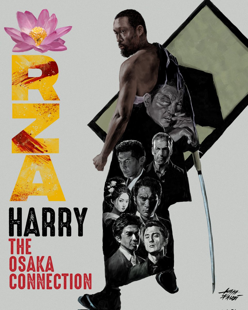 Kkfauzi's tweet image. A tribute from @timobros to @RZA
Harry: The Osaka Connection in Nobody 2.
Drawn last year.
#Nobody2 #illustration #wutang #wutangclan #rza