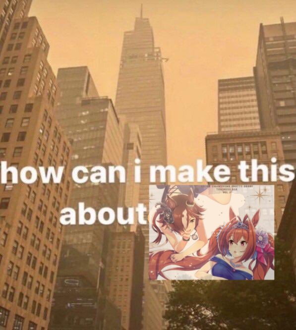Me with everything that i see