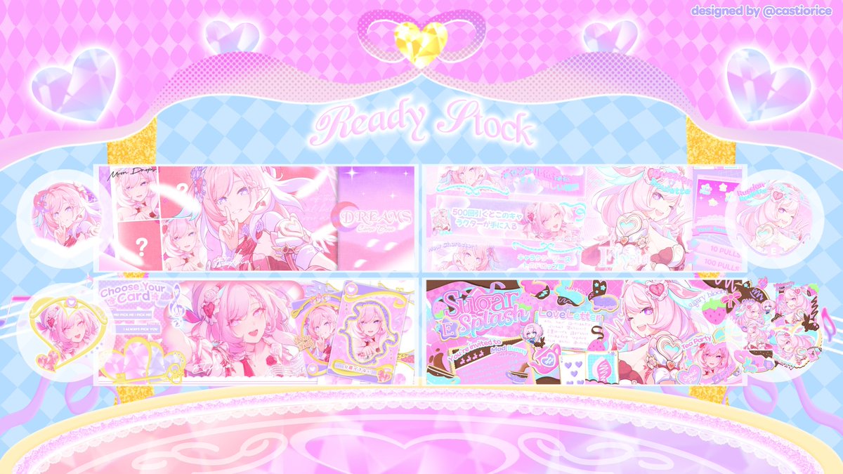 castiorice's tweet image. Any interactions are appreciated!

Halo! Aku ada mini ready stock elysia impek yang bisa ditake sekarang yaa, price bisa dicek di alt! Payment aku hanya avail gopay &amp;amp; dana :3

t. #zonauang