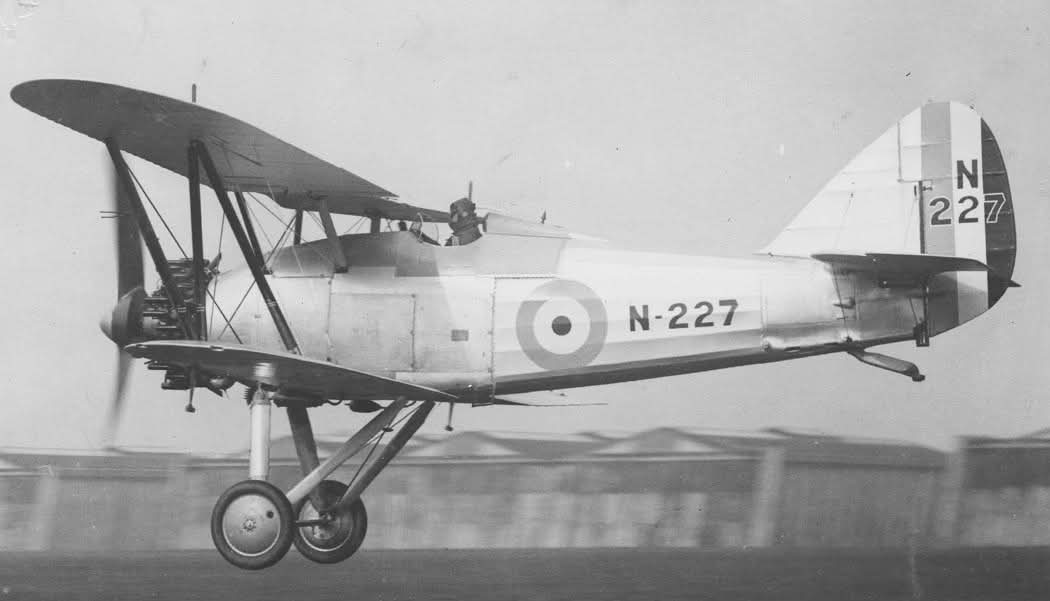 Possibly the world's most oddly named fighter aircraft, the Gloster S35 Gnatsnapper of 1930! Unless you know of another even more bizarrely named one?