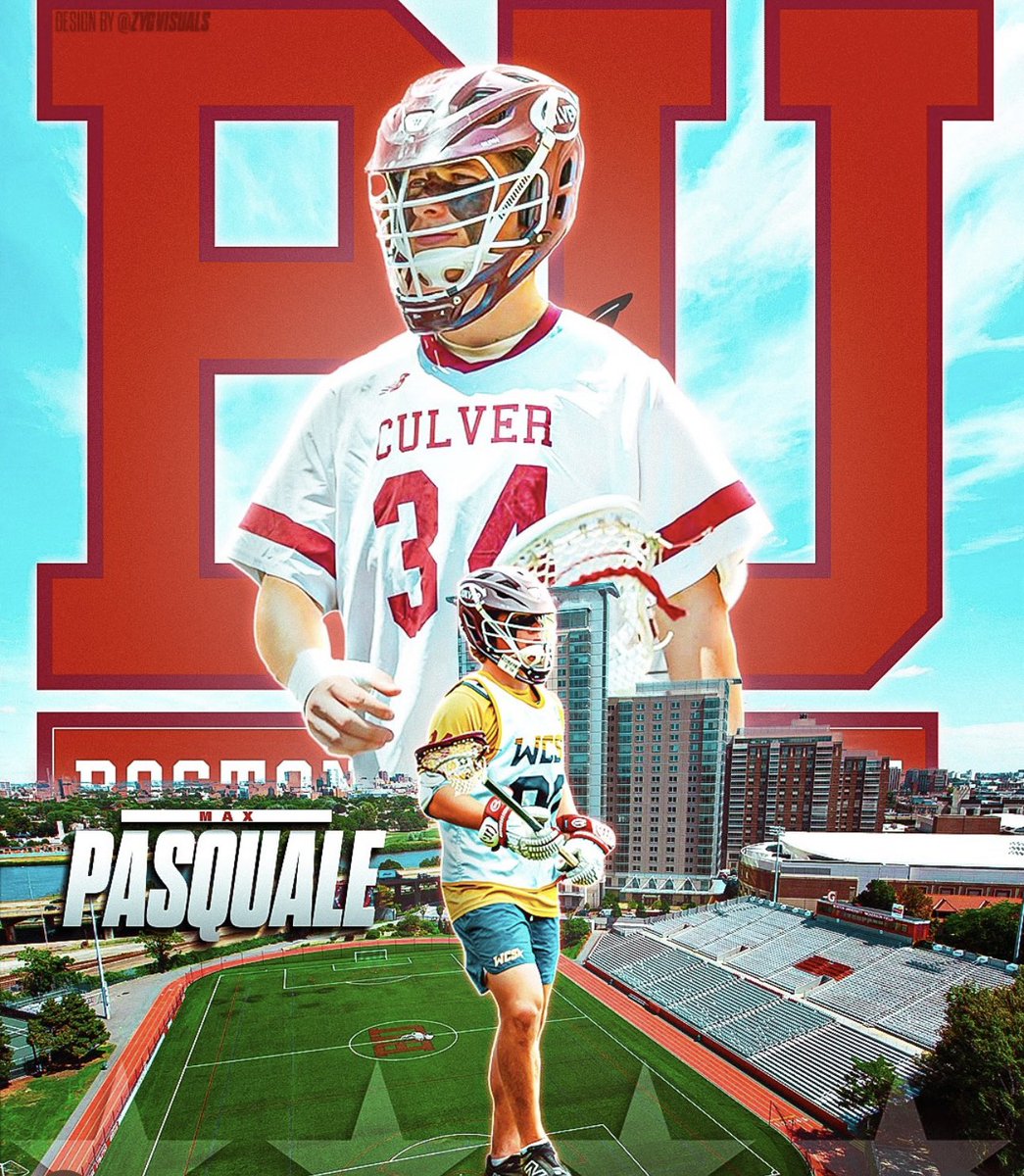 Huge congratulations to 27 defenseman Max Pasquale on his commitment to <a href="/TerrierMLAX/">BU Men's Lacrosse</a>