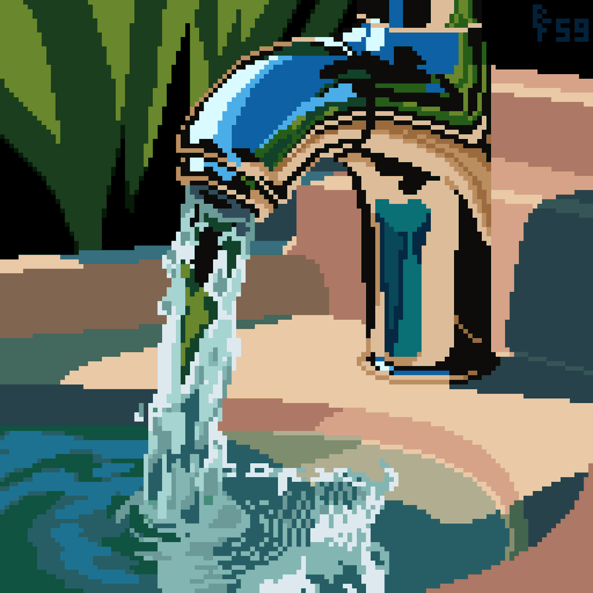 FeverDream43's tweet photo. Day59
Why am I doing this to myself
#pixelart https://t.co/p5VJTi8mX7