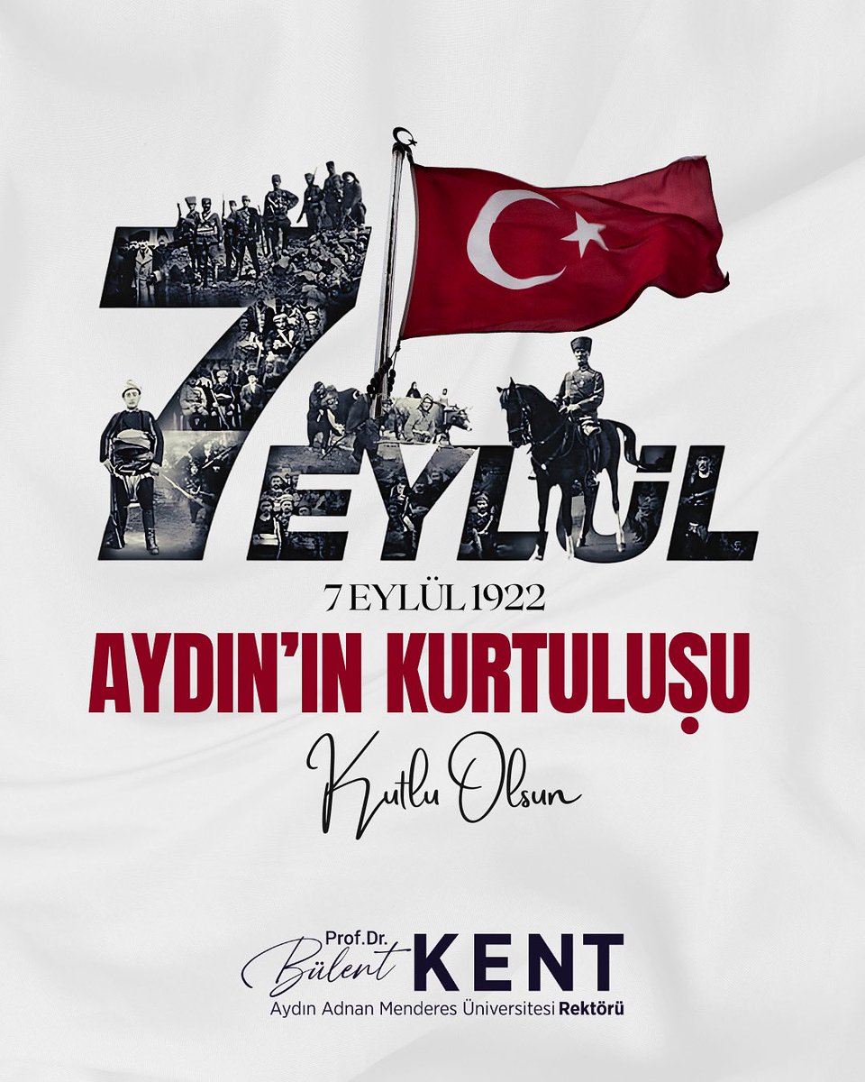 Ecdadımızın cesareti ve fedakârlığıyla işgalden kurtarılan Efeler Diyarı Aydın’ımızın 7 Eylül Kurtuluş Günü’nü büyük bir gurur ve coşkuyla kutluyoruz.