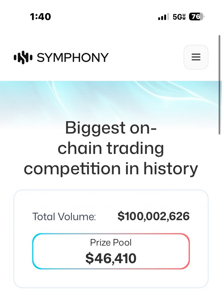 $100M+ volume through the <a href="/symphonyio/">Symphony</a> ai terminal

and that’s just the showcase app

next up: teams plugging directly into the infra 

this is day one - every app will need agentic execution