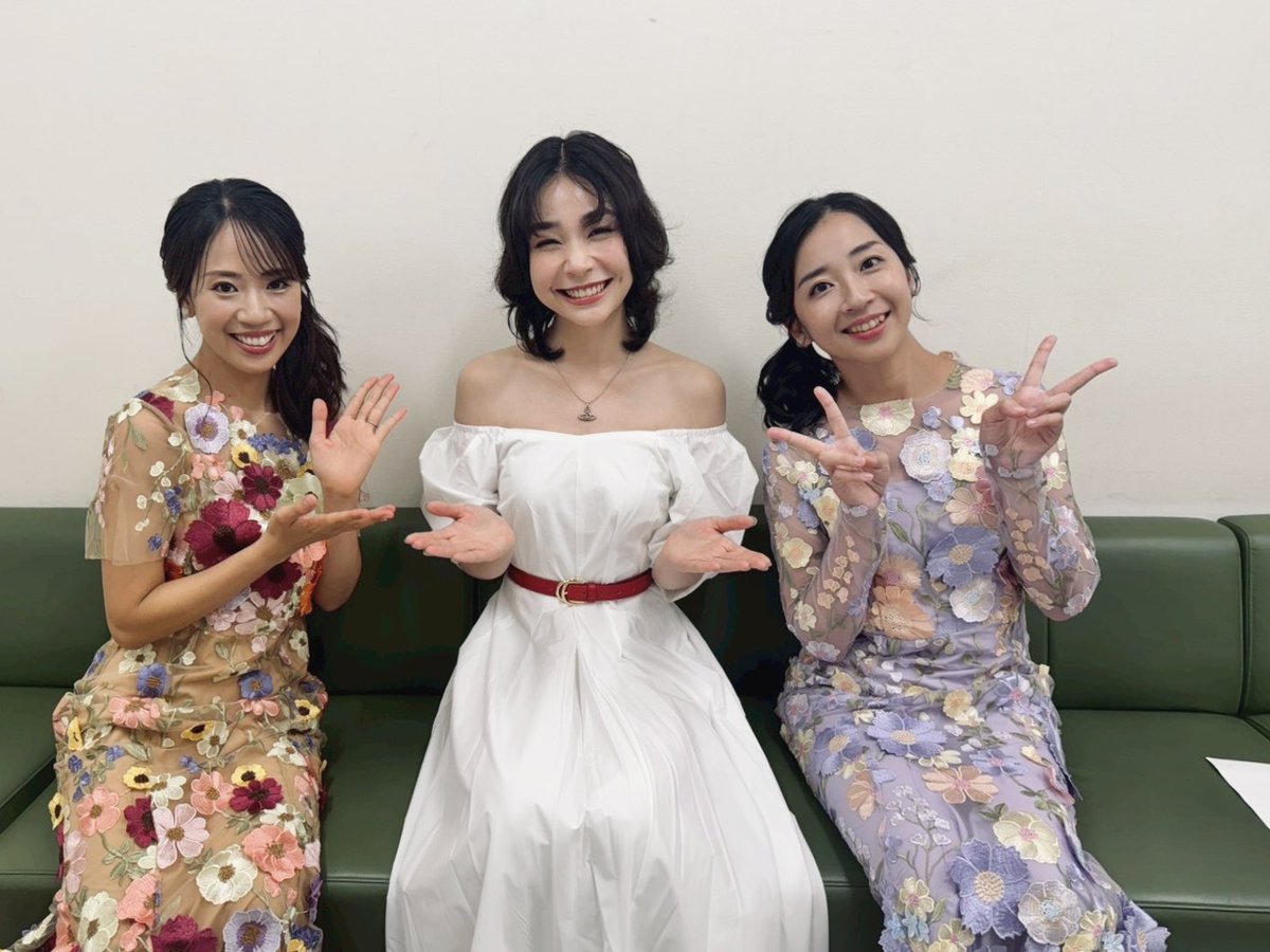 🩵テレビ出演情報💛
BS日テレ『そのとき、歌は流れた～時代を彩った昭和名曲～』
2025年9月10日(水)21:00～21:54
bs4.jp/utahanagareta/

今回は懐かしの2曲をお届け✨衣装も初お披露目なので、お楽しみに🌸🌼
太川陽介さんと、水越里歌ちゃんとお写真ご一緒させていただきました🤤♡