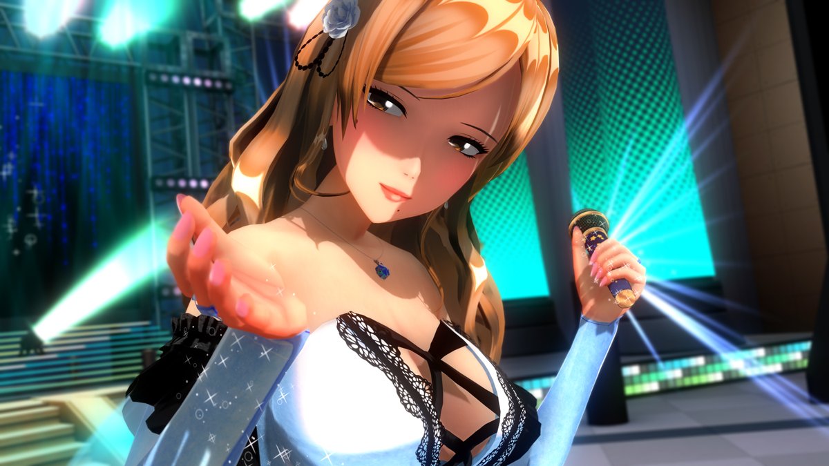AlexsanCOM3D2's tweet photo. 🌟Le projet "Maid Idole" approche à grand pas ! Pour l'occasion, un salut de notre héroïne à tous ^^.

#MaidIdole 
#ラブライブ
#COM3D2 
#カスタムオーダーメイド3D2 https://t.co/Smy108GrTg