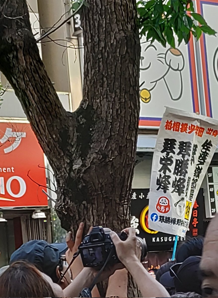 優勝パレードを見に来たけど･･･