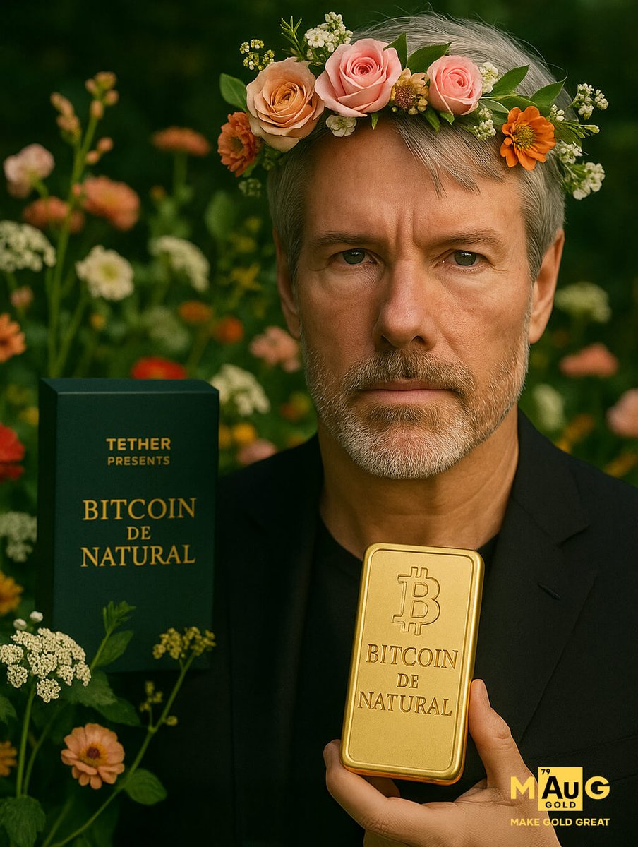 MakeGoldGreat's tweet image. TETHER HAS JUST CALLED #GOLD
&apos;NATURAL BITCOIN&apos;.

MARKETING IS DOPE.
#SwitchToNatural #Timeless