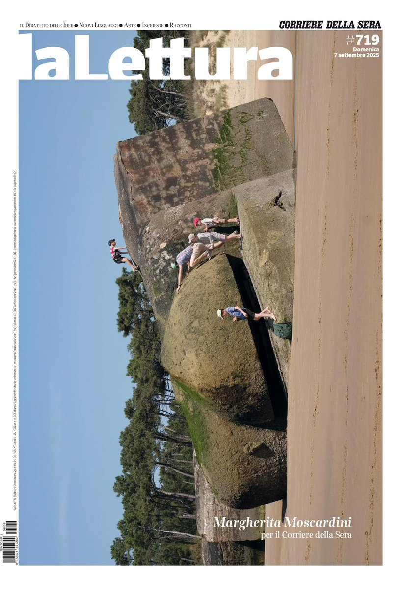 L’orizzonte è verticale su <a href="/La_Lettura/">la_lettura</a> 

Il nuovo numero è nell’App e in edicola con il <a href="/Corriere/">Corriere della Sera</a> 

Con #ai #ia #kenfollett #arvopärt #davidesisto #madagascar #neigesinno #juliadeck #feliciakingsley #gerhardrichter #piervittoriotondelli 

La copertina è di #margheritamoscardini