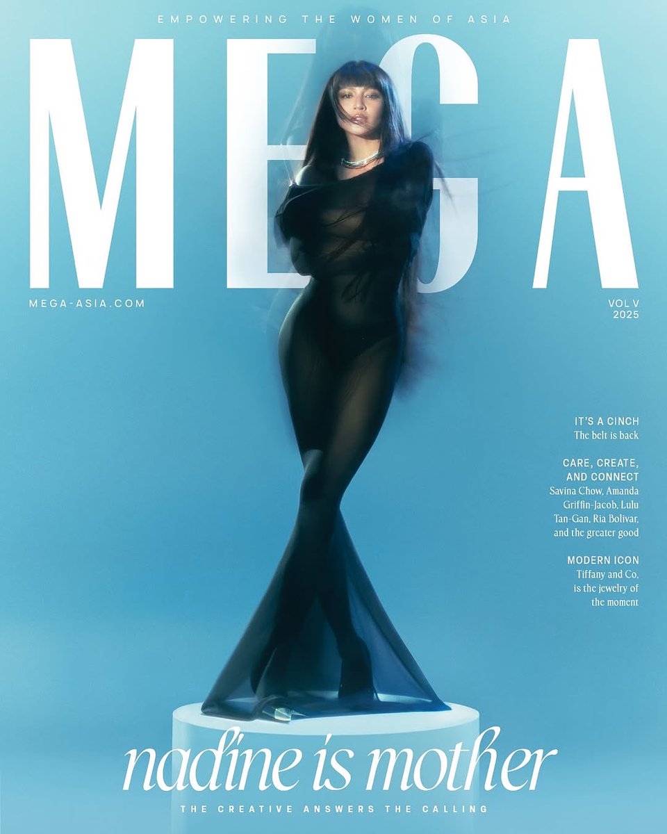 Rafsolig's tweet photo. Nadine Lustre for @mega_magazine May Issue in #Rapsoligam Bodysuit Dress https://t.co/9acVrXUreq