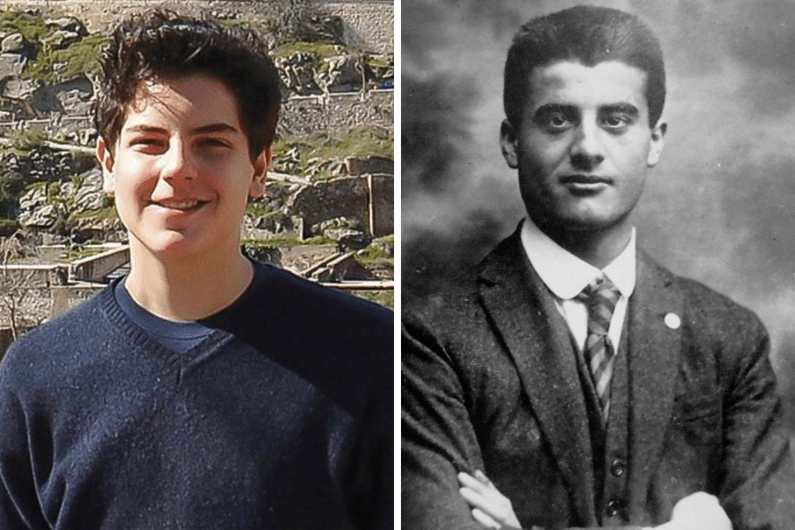 "Il santo è l'uomo vero"
#Frassati 
#Acutis 
#SantiOggi 
#CompagnidiStrada