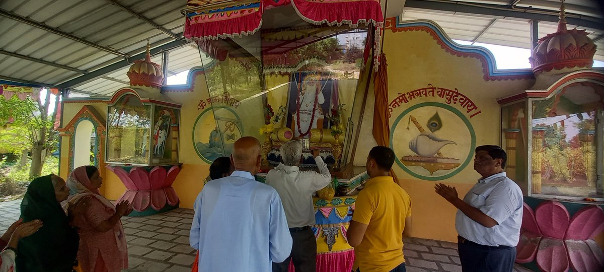 🌹पूज्य Sant Shri Asharamji Bapu  की पावन प्रेरणा से आज दिनाँक 7 सितंबर को भाद्रपदी  पूर्णिमा के पावन अवसर पर मथुरा आश्रम में श्री आशारामायण पाठ,भजन-कीर्तन,सत्संग का आयोजन हुआ।